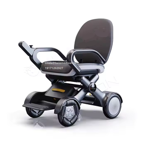 Ghế <span class=keywords><strong>Robot</strong></span> thông minh nâng lên và xuống xe lăn điện với điều khiển từ xa 360 ° xoay tự động gấp BZ-LSZ02 - Product Image 4