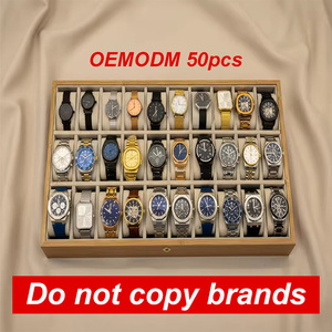 Relojes de Pulsera Personalizados Más Baratos, Fabricante OEM, Relojes Automáticos de Acero Inoxidable Resistentes al Agua al por Mayor con Logotipo de Marca - Product Image 1