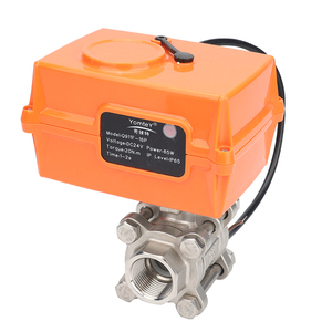Válvula de bola microeléctrica de 3 vías de acero inoxidable 304, mini válvula motorizada, exquisito actuador microeléctrico, motor sin escobillas ODM - Product Image 5