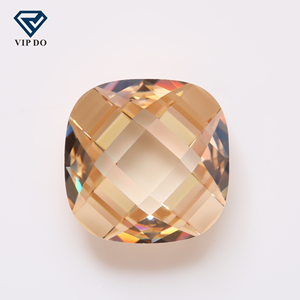 5A calidad <span class=keywords><strong>de</strong></span> grado 3*3-10*10mm Cojín tablero <span class=keywords><strong>de</strong></span> cuadros doble corte Varios <span class=keywords><strong>colores</strong></span> zirconia cúbica gemas sueltas piedras preciosas sintéticas CZ - Product Image 2