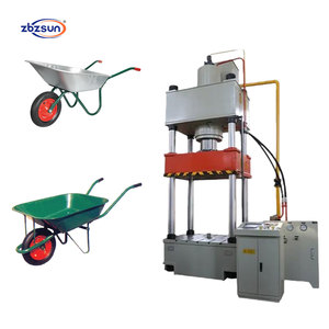 เครื่องกดรถเข็นล้อไฮดรอลิกแบบกดลึกสี่คอลัมน์ - Product Image 1