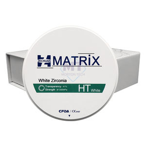 บล็อกเซอร์โคเนีย98*12มม. HT- White Zechuan matrlx ชั้นเดียวสีขาวสำหรับตกแต่งไม้อัดเซอร์โคเนียม - Product Image 1