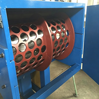 Le déchiqueteur hydraulique mono-axe populaire modèle 600 - une machine de broyage de tuyaux et de canettes en plastique avec certification CE