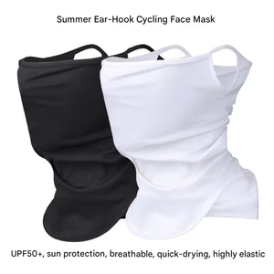 Cagoule YX imperméable en soie imprimée, cache-cou, <span class=keywords><strong>masque</strong></span> facial pour le ski, le vélo, la <span class=keywords><strong>moto</strong></span>, protection contre le froid, été - Product Image 1