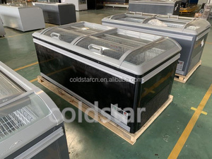 Congélateur commercial avec grande capacité, porte coulissante en verre, économe en énergie, pour supermarché et épicerie - Product Image 6