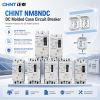 Disjoncteur à boîtier moulé CHINT NM8NDC DC 125A 250A 1000V pour système solaire photovoltaïque