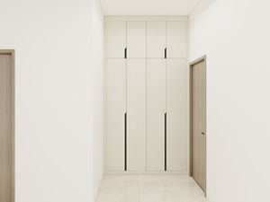 Armario Portátil de Estilo Integrado, Armario Moderno Personalizado para Dormitorio, Muebles de Dormitorio, Vestidor con Puerta de Marco de Aluminio - Product Image 3