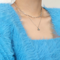 Colliers pendentifs en or 18 carats pour femmes, chaînes en argent sterling 925, colliers de mode, bijoux personnalisés, vente en gros