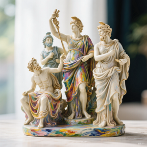 Bán buôn tùy chỉnh đổ nhựa Tay Chạm Khắc nhân vật nhựa thủ công mỹ nghệ của cổ Hy Lạp cổ điển thần thoại con số - Product Image 4