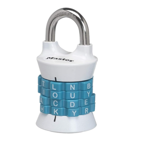 Serrure à combinaison de mots <span class=keywords><strong>Master</strong></span> <span class=keywords><strong>Lock</strong></span>, définissez votre propre serrure de lettre de mot. - Product Image 1
