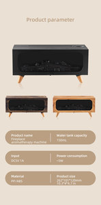 Diffuseur d'arômes Flamme à succès – Humidificateur d'ambiance effet cheminée à brume froide avec veilleuse LED pour la maison - Product Image 6