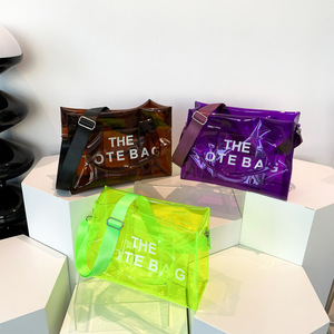 Biểu tượng tùy chỉnh trong suốt rõ ràng PVC không thấm nước Thùng du lịch <span class=keywords><strong>Duffel</strong></span> phòng tập thể dục Túi - Product Image 3