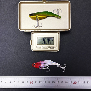 Nouveaux leurres de pêche Vib <span class=keywords><strong>lame</strong></span> en métal <span class=keywords><strong>d</strong></span>'<span class=keywords><strong>eau</strong></span> salée Vib leurre 55mm 14g leurre dur à naufrage rapide appâts durs - Product Image 3