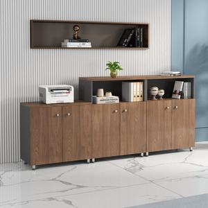 ชั้นตู้หนังสือตู้ไม้ดีไซน์อุตสาหกรรมสำหรับโฮมออฟฟิศสำหรับโรงเรียน - Product Image 1