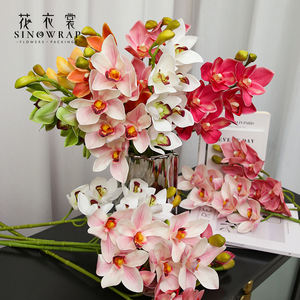 SINOWRAP nouveauté fleur artificielle 3D <span class=keywords><strong>Whelan</strong></span> 6 têtes pour la décoration et l'arrangement floral - Product Image 4