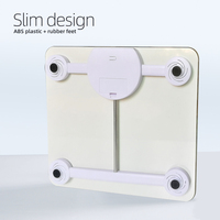 Canny Electronic Glass Smart Calorie Fit Balanza 180Kg Digital Bathroom Personal Analysis Body Fat Scale