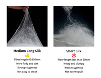 Nouveau produit couette/couette/couette/couette en soie de remplissage de soie à long brin de haute qualité 100% pour l'hiver