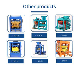 Sunite Beton-Bordsteinmaschine QT4-35 Pflasterstein-Herstellungsmaschine Automatische Ziegelherstellungsmaschine - Product Image 6