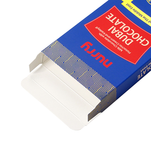 Boîte <span class=keywords><strong>d</strong></span>'emballage personnalisée pour barres chocolatées de qualité alimentaire, boîte en papier écologique pour chocolats faits maison/cadeaux de mariage - Product Image 4