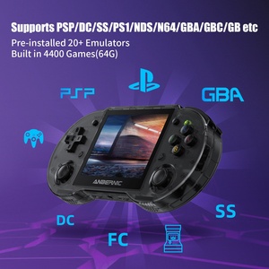 Anbernic New <span class=keywords><strong>RG353P</strong></span> Consola de juegos portátil Pantalla táctil de 3,5 pulgadas Reproductor compatible con el sistema Android Linux 64G 4400 Juegos - Product Image 3