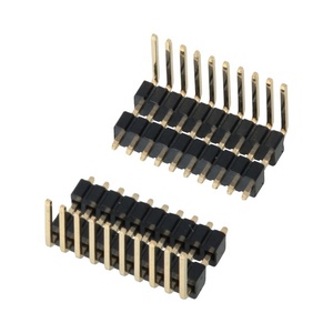 Xfe pin tiêu đề 1.27mm Pitch 1.5mm Chiều cao hàng duy nhất hai lớp r/một Dip 2-20pin pin tiêu đề - Product Image 1