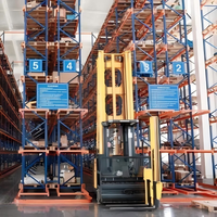 Platzsparende Schmalgang-Lagerregale VNA-Regalsystem für E-Commerce-Fulfillment-Lager mit Schnellmontage