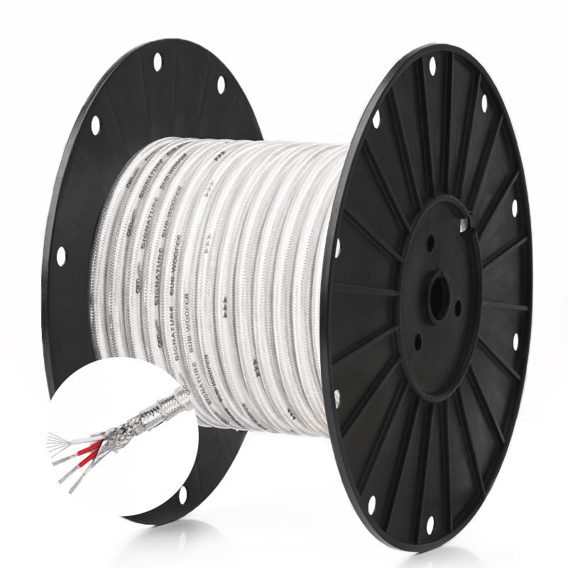 câble en vrac blanc