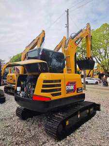 Mini-excavatrice sur chenilles SANY d'occasion de 6 tonnes, certifiée CE, avec godet, moteur et moteur électrique inclus, origine Chine - Product Image 2