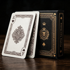 Cartes à Jouer Personnalisées avec Illustrations sur Mesure, Cartes de Poker en Papier ou Plastique avec Boîte de Rangement - Product Image 2