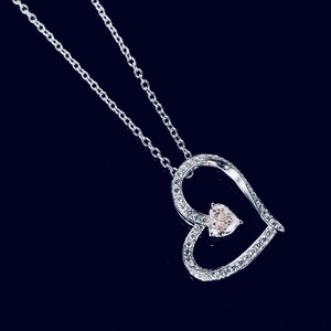 สร้อยคอจี้เพชรทอง18K 14K 10K 9K ดีไซน์ HUAZHONG-GEM เครื่องประดับแฟชั่นสำหรับงานหมั้นที่ได้รับการรับรองจาก IGI - Product Image 3