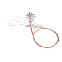 10PCS Lyra Harp Steel String Wear Resistance Adjustable Tone Harp String Set for Replacement