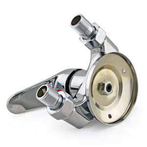 Robinet mural en alliage <span class=keywords><strong>de</strong></span> zinc MCBKRPDIO, mélangeur d'<span class=keywords><strong>eau</strong></span>, robinet <span class=keywords><strong>de</strong></span> <span class=keywords><strong>douche</strong></span> triangulaire poli, céramique chromée, compatible avec l'<span class=keywords><strong>eau</strong></span> <span class=keywords><strong>solaire</strong></span> - Product Image 4