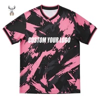 Maillot de football respirant Nanteng personnalisé en 100 % polyester interlock, entièrement sublimé, style urbain, pour entraînement sportif, pour hommes