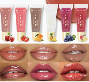 Huile à lèvres hydratante naturelle et longue durée pour la beauté, lèvres pulpeuses parfumées aux fruits, <span class=keywords><strong>gloss</strong></span> hydratant et éclatant - Product Image 2