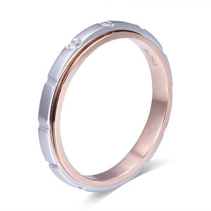 Anello MS-523 in Oro 18K con Diamante <span class=keywords><strong>Solitario</strong></span> da Laboratorio Incastonato a Canale - Product Image 6