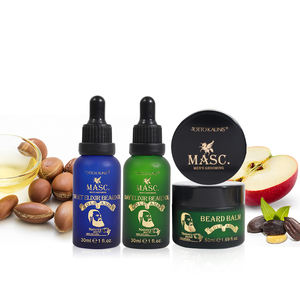 Kit de Cuidado de Barba OEM para Hombre, Aceite para Barba Suave al por Mayor, Base de Aceite de Ricino Personalizada, Aceite y Bálsamo para Barba con Logotipo - Product Image 3