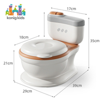 Konig Siège de toilette pour enfants avec traîne pour bébé