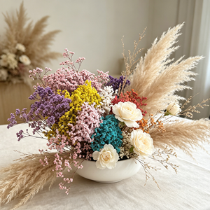 Herbe de cristal préservée en vrac, fleur séchée éternelle, tige naturelle colorée préservée, longue durée de conservation pour accessoire floral fait main - Product Image 4