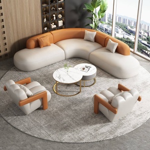 Sofá moderno estilo esquinero, ideal para salones, salones de belleza, hoteles, apartamentos, oficinas, áreas de recepción, etc. - Product Image 3