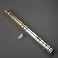 LGTBudget RGB Lightsaber Basic Grip Metal Hilt Suara Ayunan Halus Saber Duel Murah untuk Pemula & Grosir