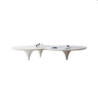 Table basse pivotante de style italien moderne minimaliste, luxe léger, avec espace de rangement, plateau en pierre pliable, pour salon, usage domestique, haut de gamme