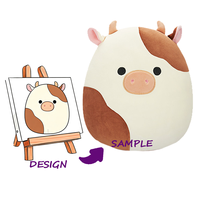 Peluche super douce personnalisée avec rembourrage en coton PP
