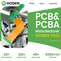 Servicio Premium de PCBA Híbrido Flexible Certificado con Acabado Superficial ENIG y Refuerzo de Lámina de Acero para Alta Confiabilidad