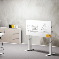 Vente en Gros de Meubles Assis à Debout Table d'Ordinateur Levante de Bureau Bureau Électrique à Hauteur Réglable