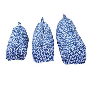 Bolsas de Cosméticos de Algodón Estilo Bohemio, Ligeras, Estampadas a Mano, Bolsas de Aseo para Viajes y Actividades al Aire Libre, Individuales - Product Image 1