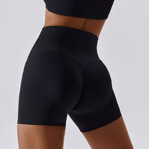 Pantaloncini <span class=keywords><strong>da</strong></span> Yoga a Vita Alta Bum Biker per <span class=keywords><strong>Donna</strong></span>, Leggings <span class=keywords><strong>Corti</strong></span> <span class=keywords><strong>da</strong></span> Palestra, Pantaloncini Sportivi di Alta Qualità per Fitness <span class=keywords><strong>e</strong></span> Yoga - Product Image 3