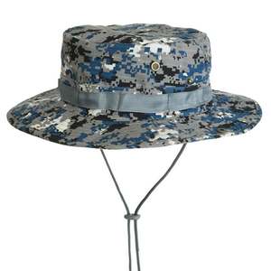 Sombrero de Sol Tipo Bonnie Americano de Ala Ancha con Diseño de Cuerda para Pesca, Esquí y Fiestas, Sombreros Tácticos Tipo Bucket con Sublimación - Product Image 4
