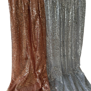 <span class=keywords><strong>Tende</strong></span> per Matrimonio con Paillettes, Fondale Scenico Scintillante, Tessuto Glitterato per Decorazioni Nuziali - Product Image 4