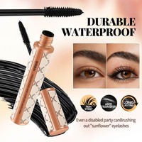 Mascara BMBN longue tenue, nouveau maquillage pour cils, noir, waterproof, 4D, fibres de soie, mascara pour cils waterproof, cosmétiques