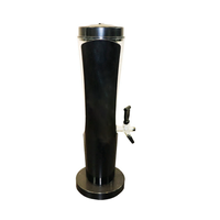 Distributeur de boissons avec robinet, idéal pour logo OEM personnalisé, colonne à bière ABS 3L avec refroidissement par glace, tour à bière pour la Russie Krusovice Warsteiner